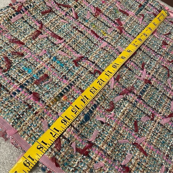 Tibi tweed pink multi-color skirt size 4 - Picture 8 of 9